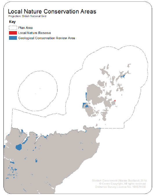 Figure 7.8 Geological Conservation Review Sites in the PFOW Area Figure 7.8 Geological Conservation Review Sites in the PFOW Area