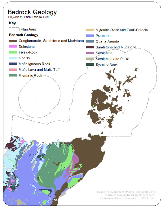 Figure 7.9 Coastal Geology in the PFOW Figure 7.9 Coastal Geology in the PFOW