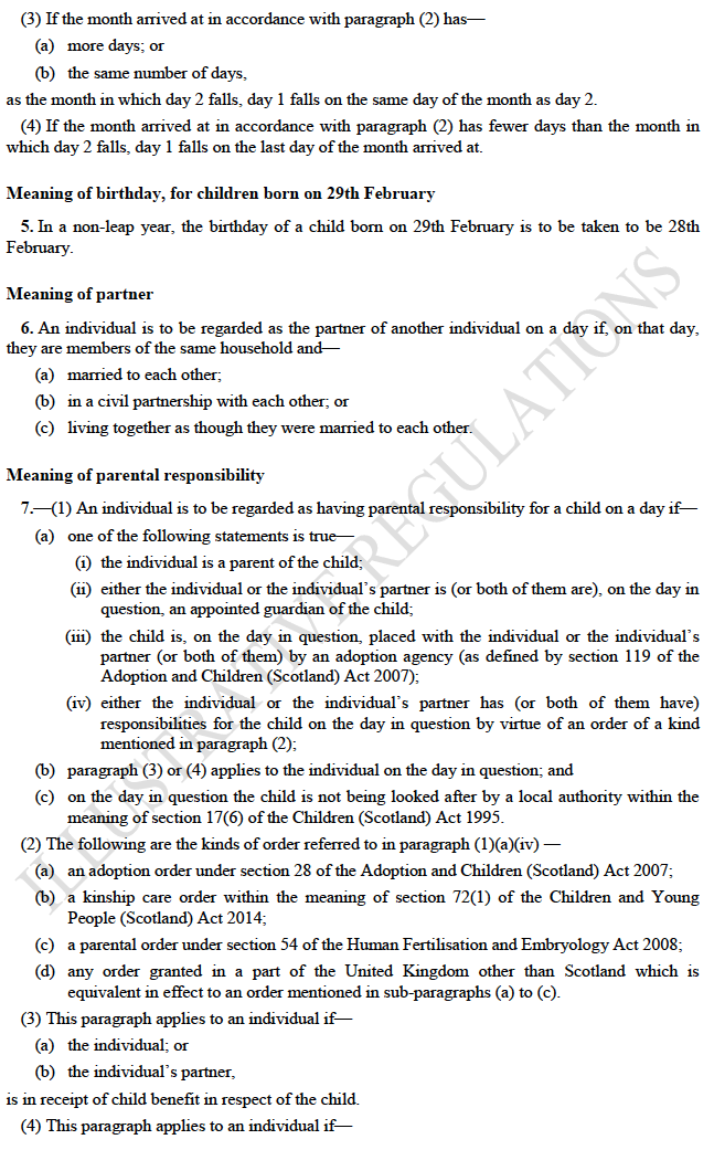 Illustrative Draft Regulations