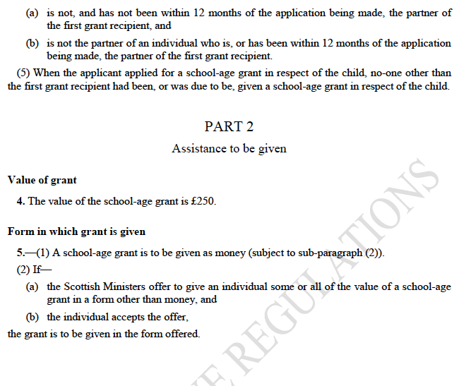 Illustrative Draft Regulations