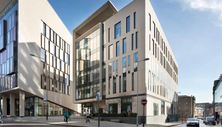 Exterior view of Inovo at ITREZ (International Technology and Renewable Energy Zone), Glasgow