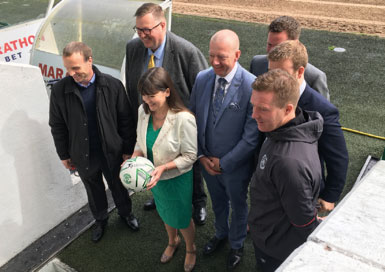 Scottish Football, Local Authorities and the NHS are committed to raising awareness of suicide prevention Scottish Football, Local Authorities and the NHS are committed to raising awareness of suicide prevention
