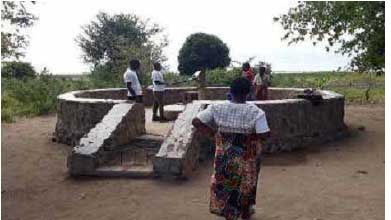 Mapping of a water facility on Chisi Island in Zomba District, Malawi - part of the Climate Justice Fund Water Futures Programme Mapping of a water facility on Chisi Island in Zomba District, Malawi - part of the Climate Justice Fund Water Futures Programme