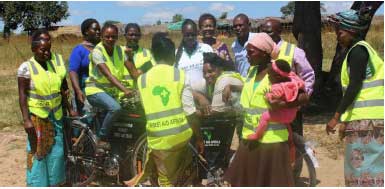 First Aid Africa conducting training courses with community groups in Zambia’s Central Province. First Aid Africa conducting training courses with community groups in Zambia’s Central Province.