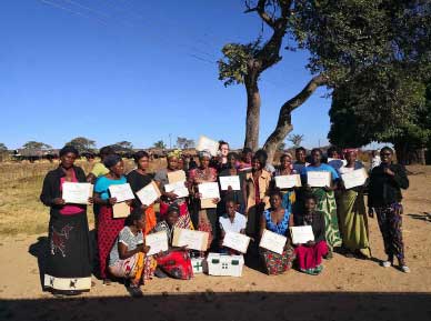First Aid Africa Zambia with some of the 100 women trained as first responders at Chibombo Market, Zambia, with the training providing basic first aid skills in handling casualties at the scene of accident and evacuation to the nearest health facility First Aid Africa Zambia with some of the 100 women trained as first responders at Chibombo Market, Zambia, with the training providing basic first aid skills in handling casualties at the scene of accident and evacuation to the nearest health facility