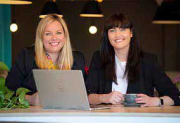 Photo of Fiona and Louise