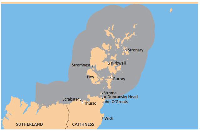 Figure 1 Map Of Area Covered By The Pilot Plan