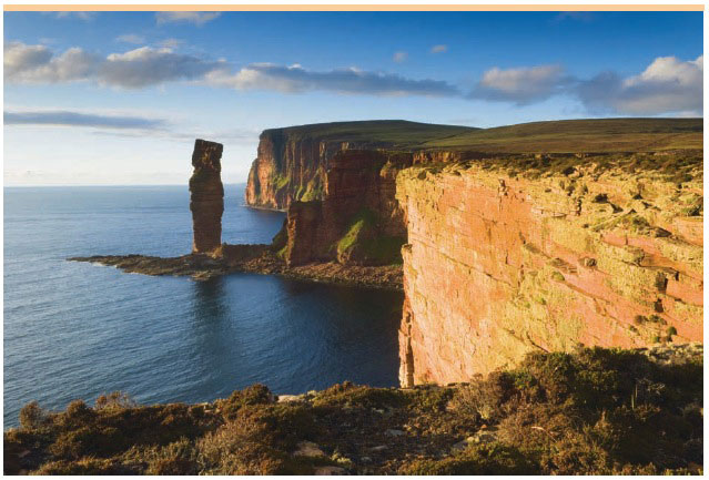 The Old Man of Hoy in evening light The Old Man of Hoy in evening light