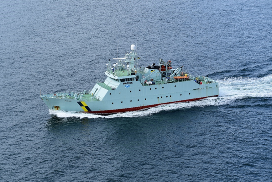MPV Minna at sea
