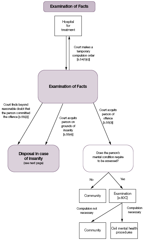 Examination of the facts flowchart