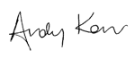 Andy Kerr signature