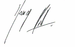 Michael Russell signature