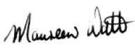signature of MAUREEN WATT