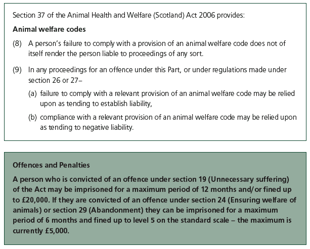 The Animal Health and Welfare (Scotland) Act 2006