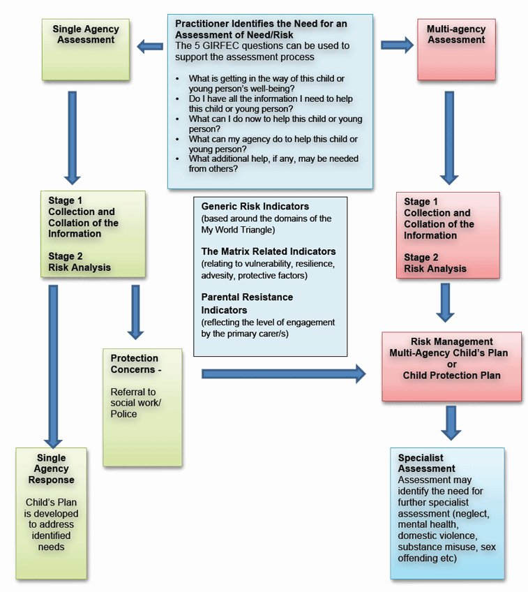 Single and Multi-Agency Assessment Process