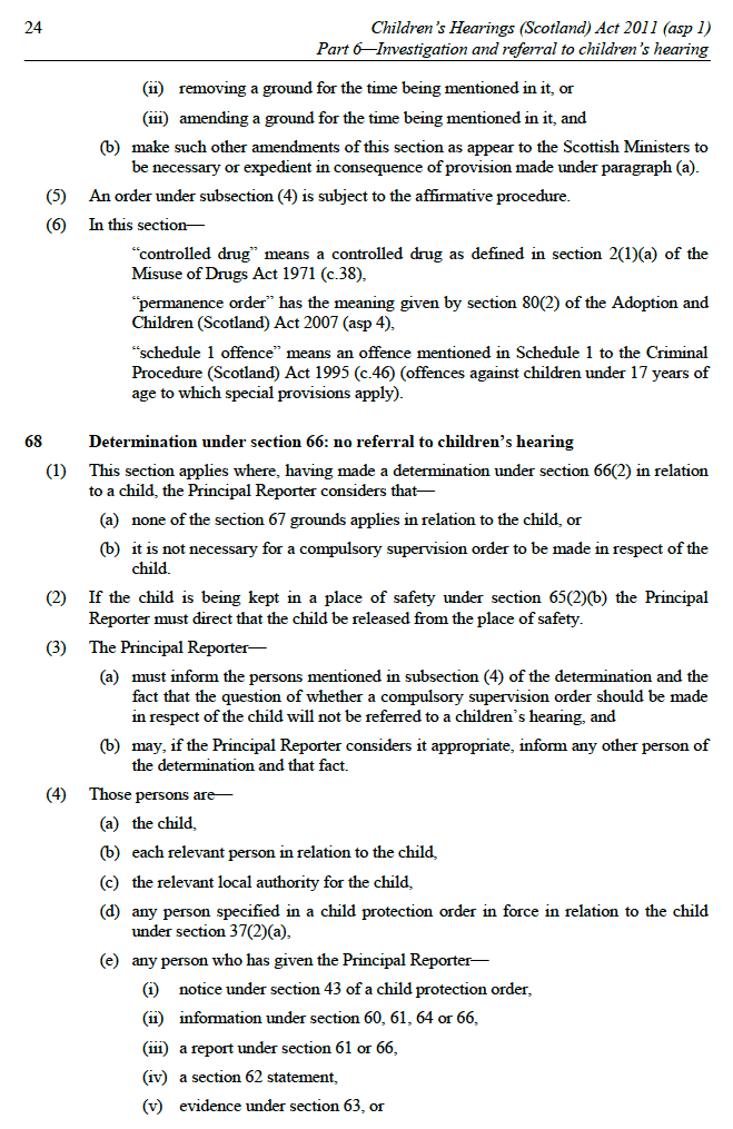 Children's Hearings (Scotland) Act 2011