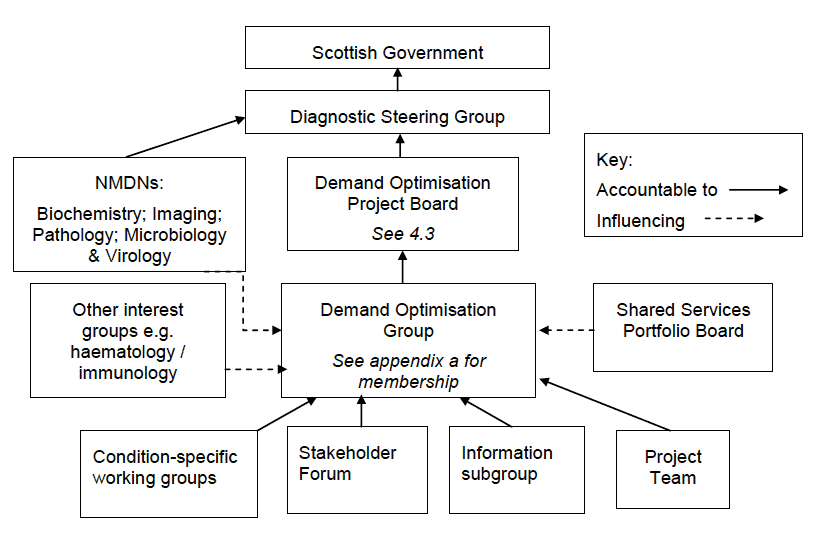 Figure 1: NDOG Governance arrangement.