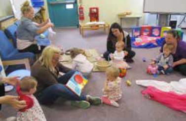Parents at Springvale Early Years Centre, Saltcoats benefit from a parents room
