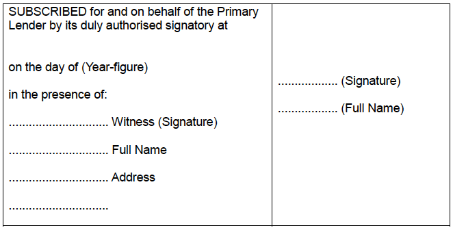 Signature Form