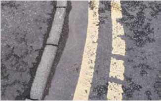 Detritus Grade B: A slight presence of detritus on roads and gullies