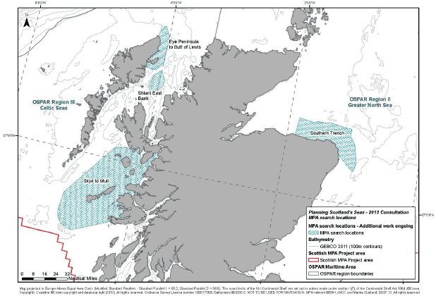 Figure 7 MPA search locations Figure 7 MPA search locations