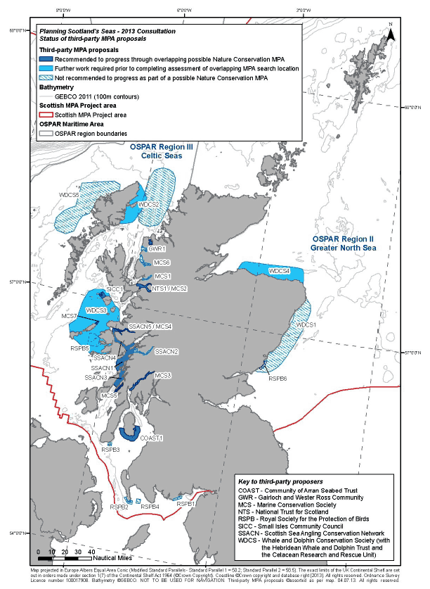 Figure 8 Third-party MPA proposals Figure 8 Third-party MPA proposals
