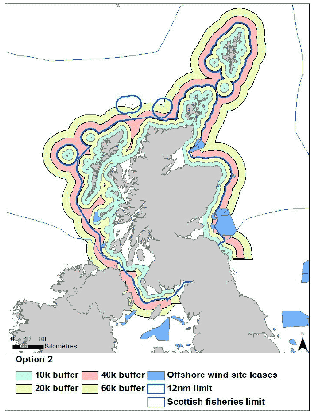 Figure 3: Mid coastal distance seabird migration patterns Figure 3: Mid coastal distance seabird migration patterns