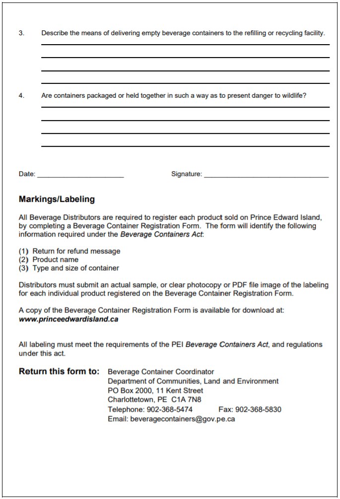 Example 5: Beverage Distributer Registration Form - part 2 Example 5: Beverage Distributer Registration Form - part 2