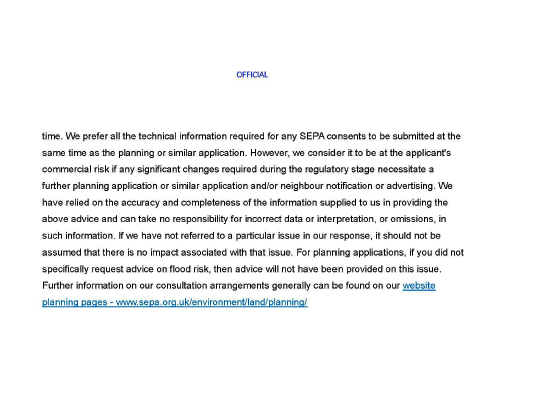 Statutory consultees formal response on the Scoping Reports for the Strategic Environmental Assessment (SEA) relating to the draft Fisheries Management Plans (FMPs) for demersal fish stocks coordinated by the Scottish Government.