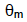 Symbol: Zero with a horizontal stroke through followed by the charater m