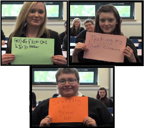 Transitions - young people from Woodlands School