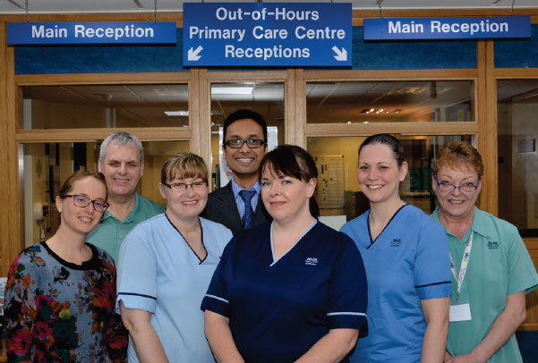 Primary care out of Hours Team, Hamilton NHS Lanarkshire   clinical support worker, driver, GPs nurse practitioner, senior charge nurse