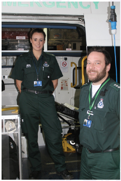 Paramedics in NHS Lothian. Paramedics in NHS Lothian.