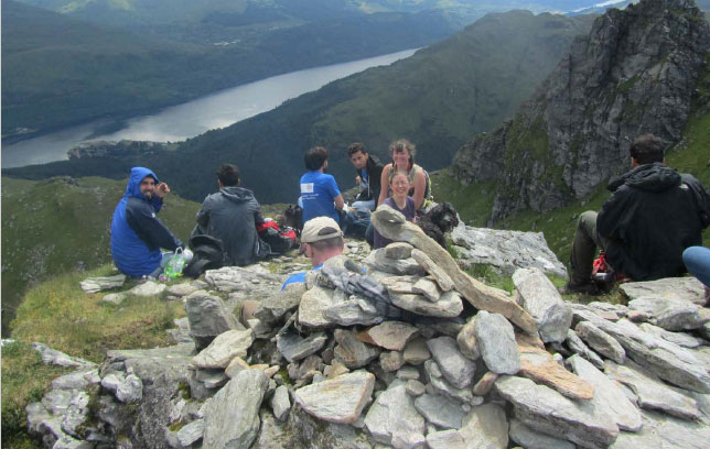 Climbing the Cobbler, Arrochar