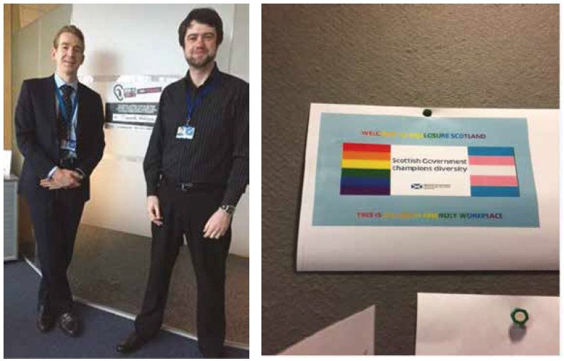 Our Ally Kris McKeown created an Allies page on our Intranet, including an LGBTI Events page, which led to promotion of the International Day against Homophobia and Transphobia on the main page of DS Intranet. Our Ally Kris McKeown created an Allies page on our Intranet, including an LGBTI Events page, which led to promotion of the International Day against Homophobia and Transphobia on the main page of DS Intranet.