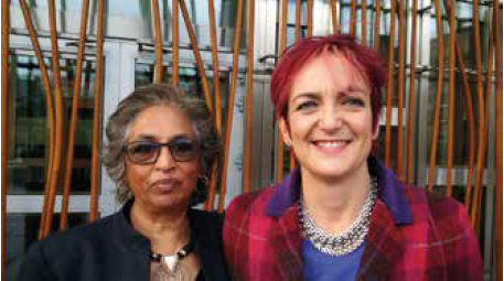 Kaliani Lyle and Angela Constance Kaliani Lyle and Angela Constance