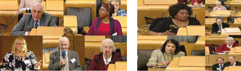 The 2016 Assembly was streamed live from the debating chamber of the parliament and was viewed widely across Scotland. Courtesy of SOPA 2016 The 2016 Assembly was streamed live from the debating chamber of the parliament and was viewed widely across Scotland. Courtesy of SOPA 2016
