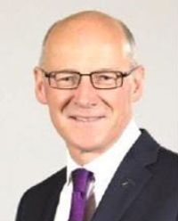 John Swinney Deputy First Minister and Cabinet Secretary for Education & Skills