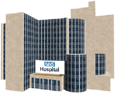 an NHS hospital