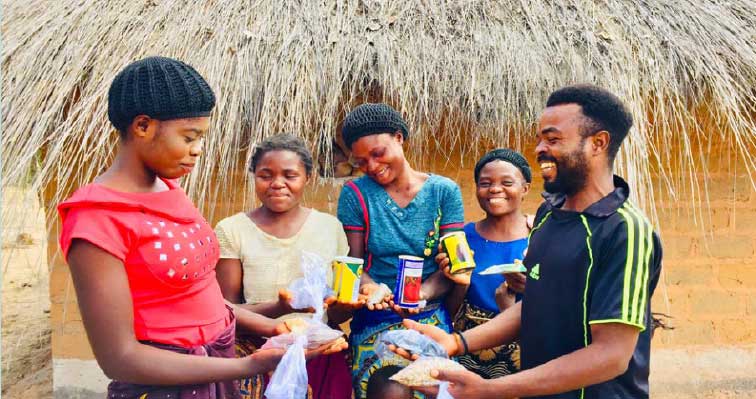 ZYCALA youths receive seeds for their farming