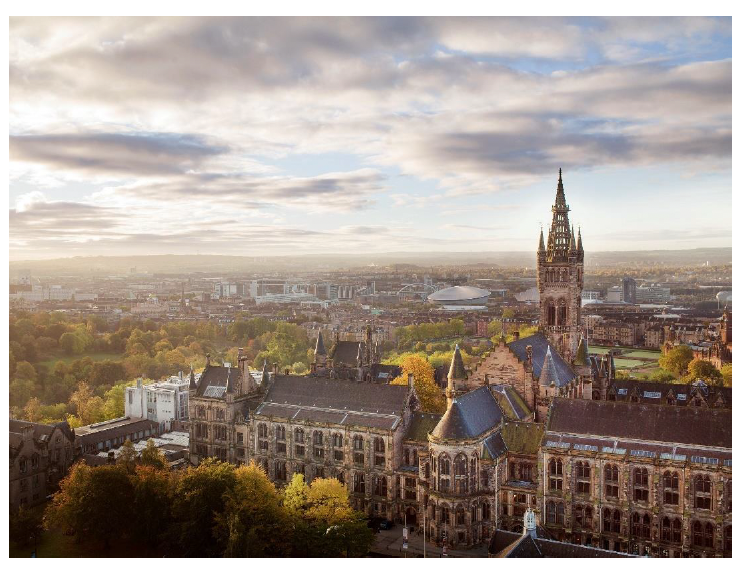 Image of the University of Glasgow main building 