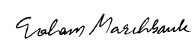 Graham Marchbank signature