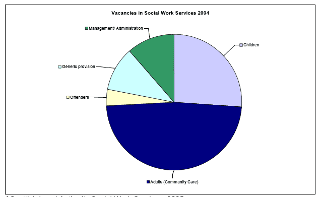 Vacancies in Social Work Services 2004 image