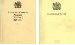 Town and Country Planning (Scotland) Act covers