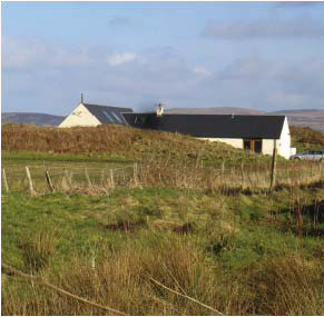 New housing well sited in the Gigha landscape