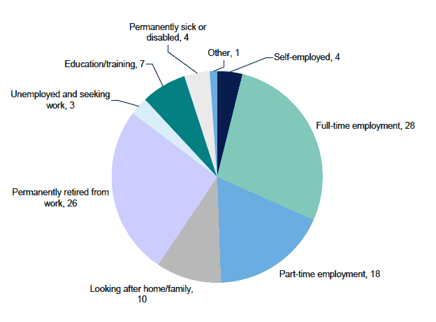 Figure 5.1: Current economic situation of adults