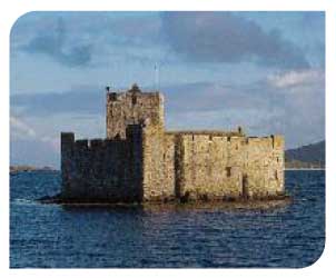 Kisimul Castle, Barra - the sea and coast define the setting