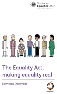 The Equality Act 2010