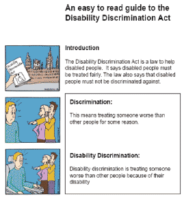 The Disability Discrimination Act 2005