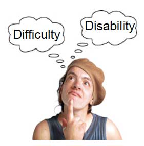 Some people with learning disabilities prefer services to use the term Learning Difficulty.
